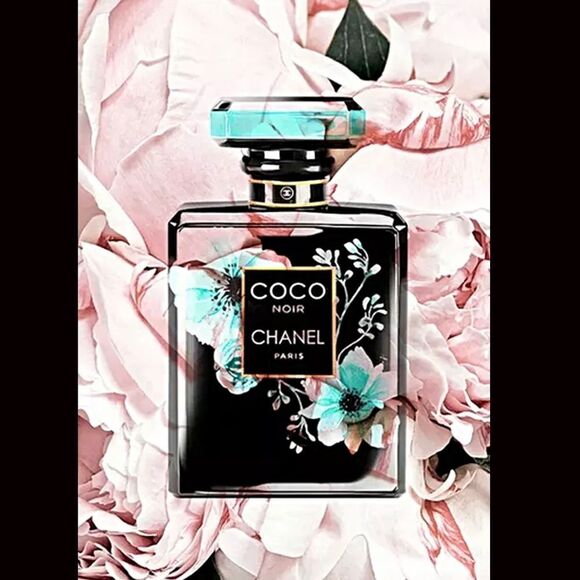 luxury home decor~ Coco Chanel # 5 perfume stilettos lipstick Wall Art CHOOSE 3 - Picture 13 of 13